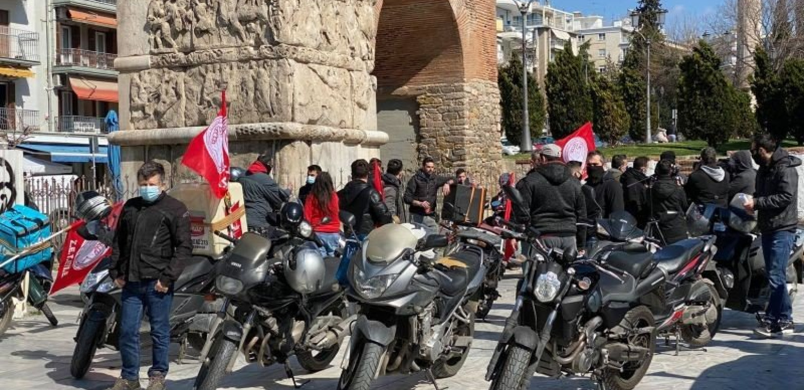 Διήμερη στάση εργασίας από διανομείς στη Θεσσαλονίκη - Τα αιτήματά τους