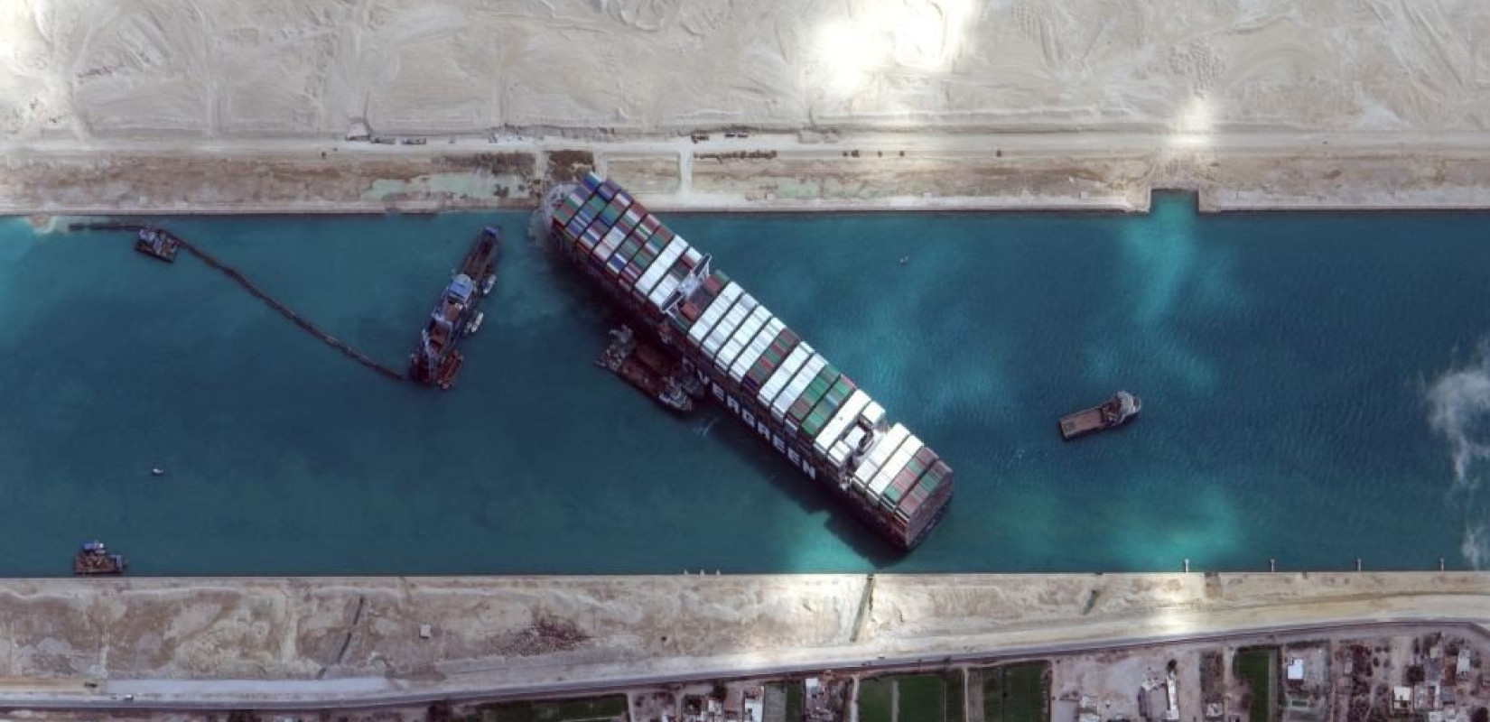 Αναταράξεις για μήνες προκαλεί στην παγκόσμια ναυτιλία η προσάραξη του Ever Given