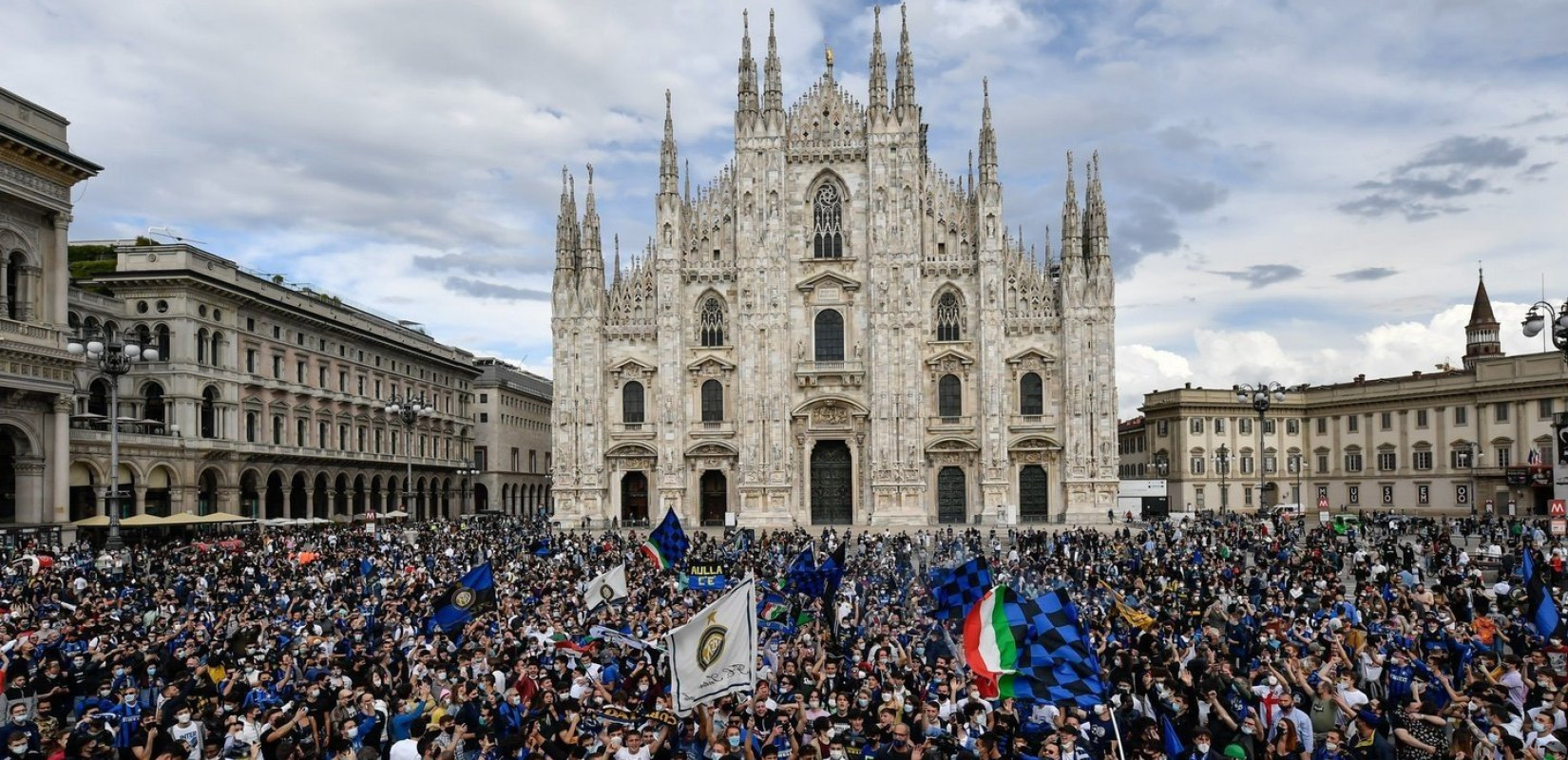 Ιταλία: Πάρτι στο Μιλάνο για την πρωταθλήτρια Ίντερ (βίντεο)
