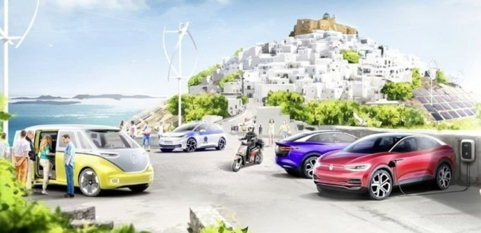 Το μελλοντικό εργαστήρι της στην Αστυπάλαια στήνει γερμανική αυτοκινητοβιομηχανία