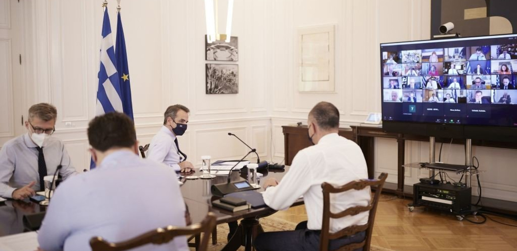 Συνεδριάζει στις 11:00 μέσω τηλεδιάσκεψης το υπουργικό συμβούλιο