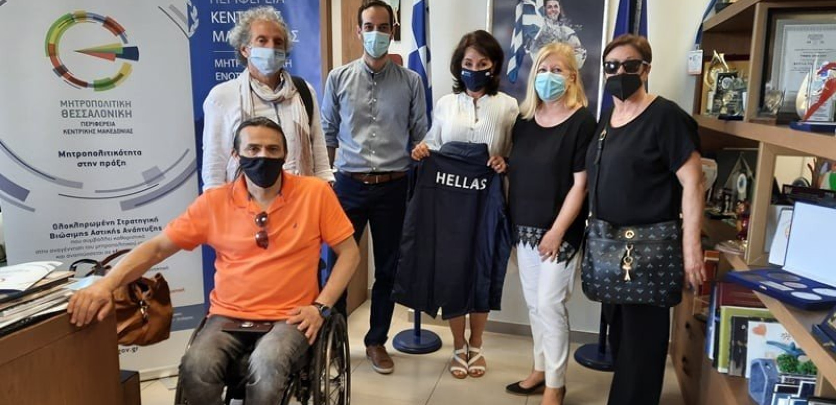 Συναντήσεις αντιπροσωπείας της ΕΑΟΜ-ΑμεΑ με Καλαφάτη και Πατουλίδου (φωτ.)