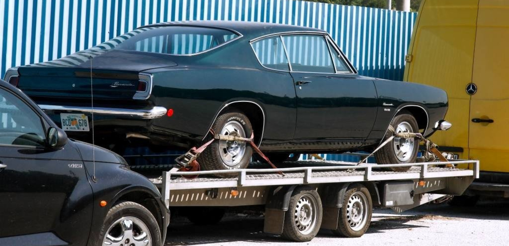 "Καταδίωξη" στον περιφερειακό για την ταινία με τον Μπαντέρας