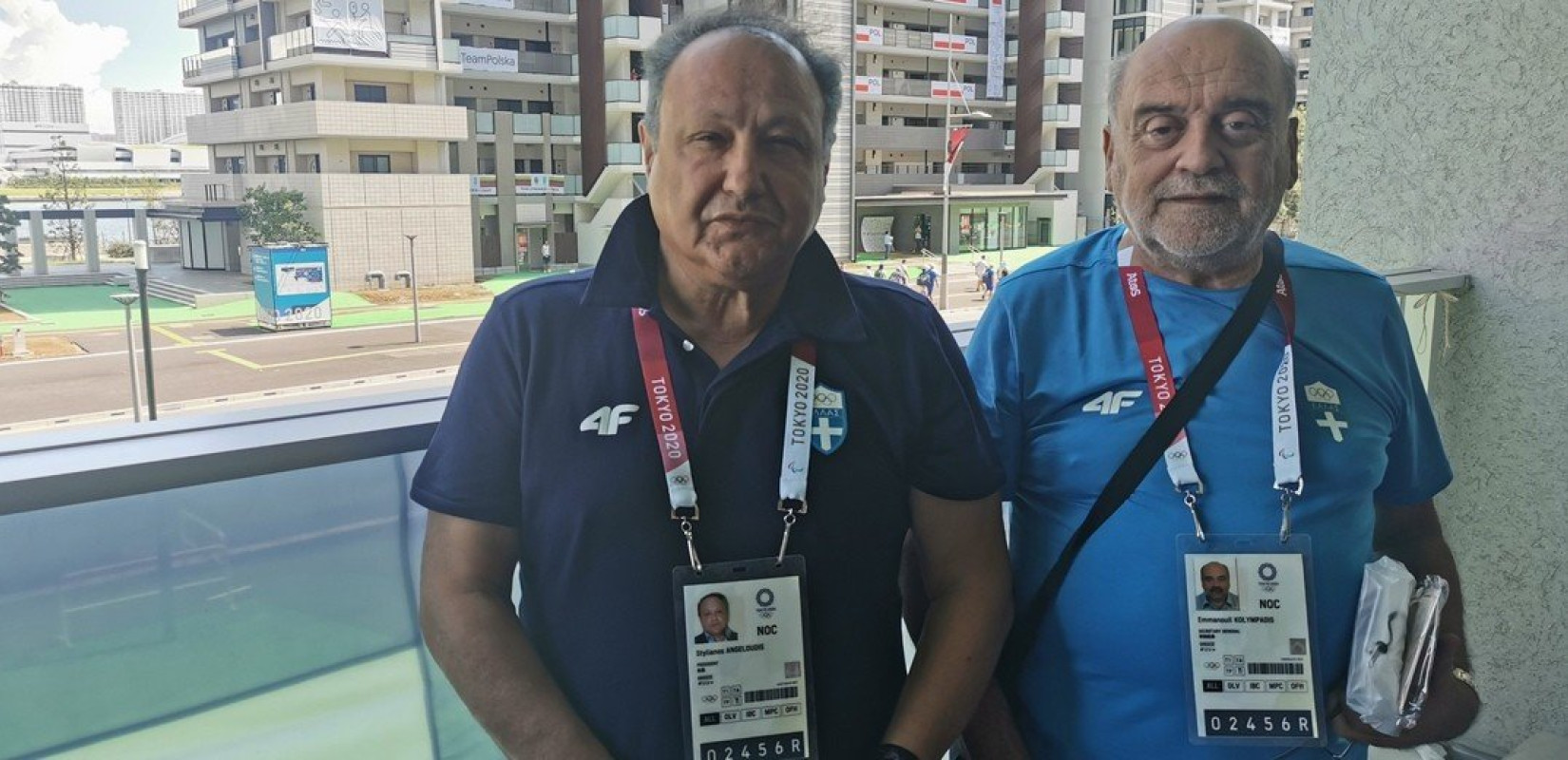 Αγγελούδης και Κολυμπάδης επισκέφθηκαν την ελληνική ομάδα στο Τόκιο