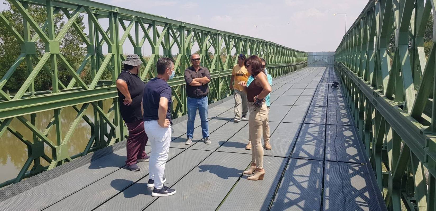 Αυτοψία στη γέφυρα Μπέλεϋ στη Ν. Χαλκηδόνα από τη Βούλα Πατουλίδου