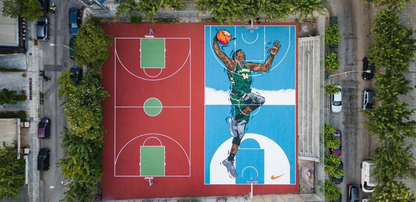 Ο Δήμος Αθηναίων τιμά τον Γιάννη Αντετοκούνμπο αναμορφώνοντας τα γήπεδα των Σεπολίων (βίντεο, φωτ.)