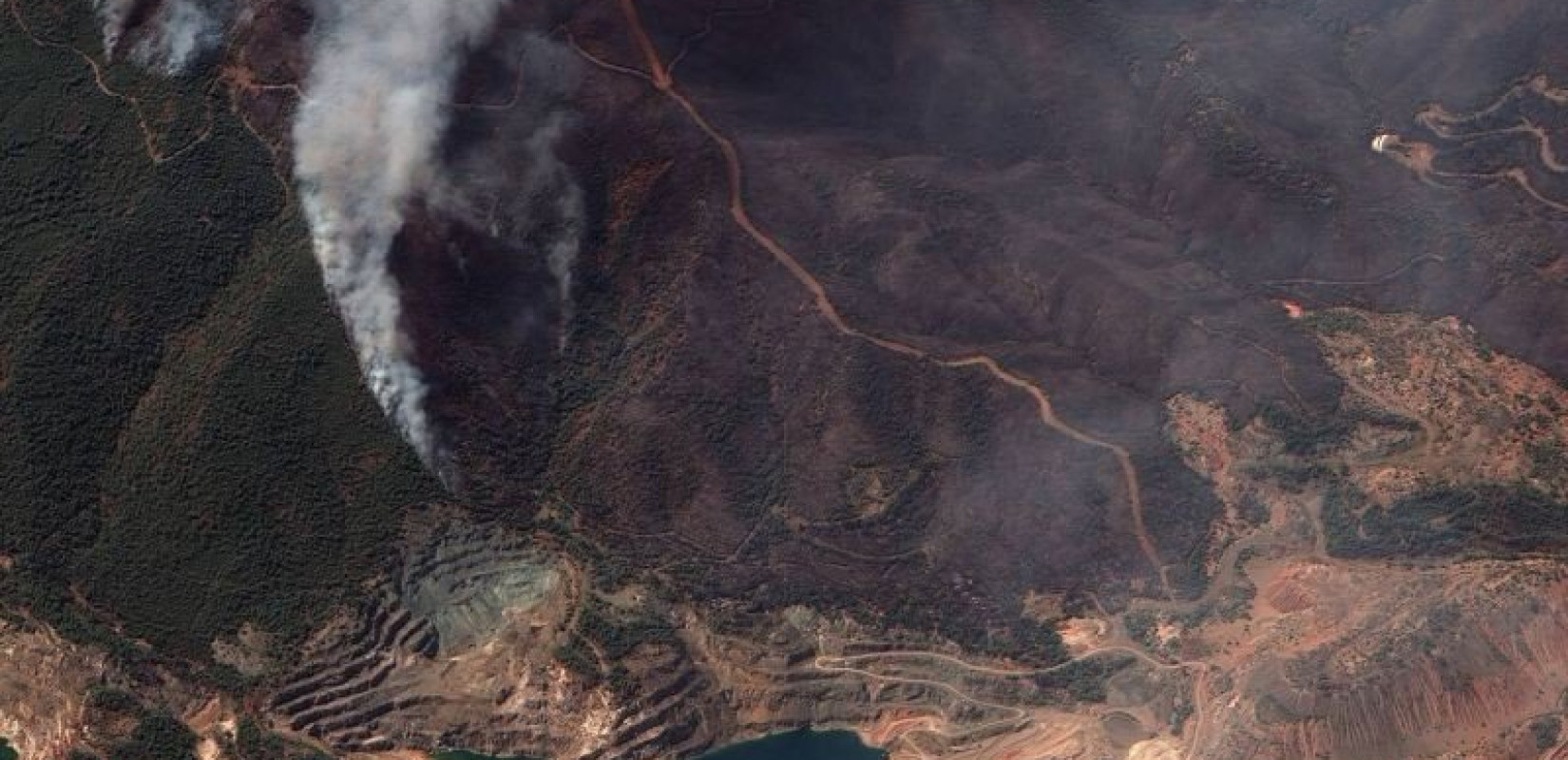 Στάχτη τουλάχιστον 650.000 στρέμματα από τις πυρκαγιές - Σοκαριστικό βίντεο από τη Βόρεια Εύβοια