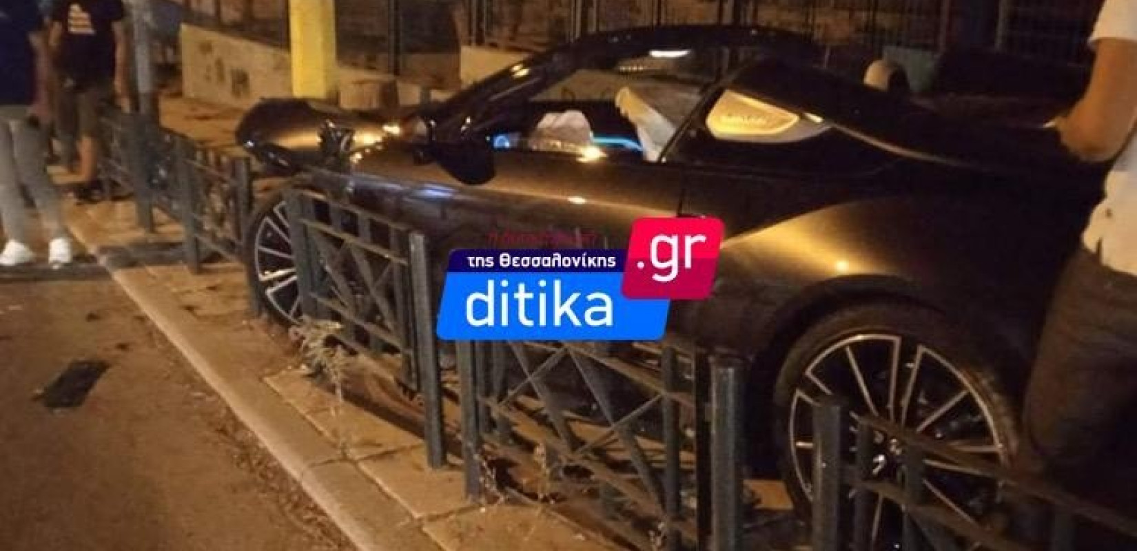 Θεσσαλονίκη: Τροχαίο για τον ράπερ Snik στον Εύοσμο (βίντεο)