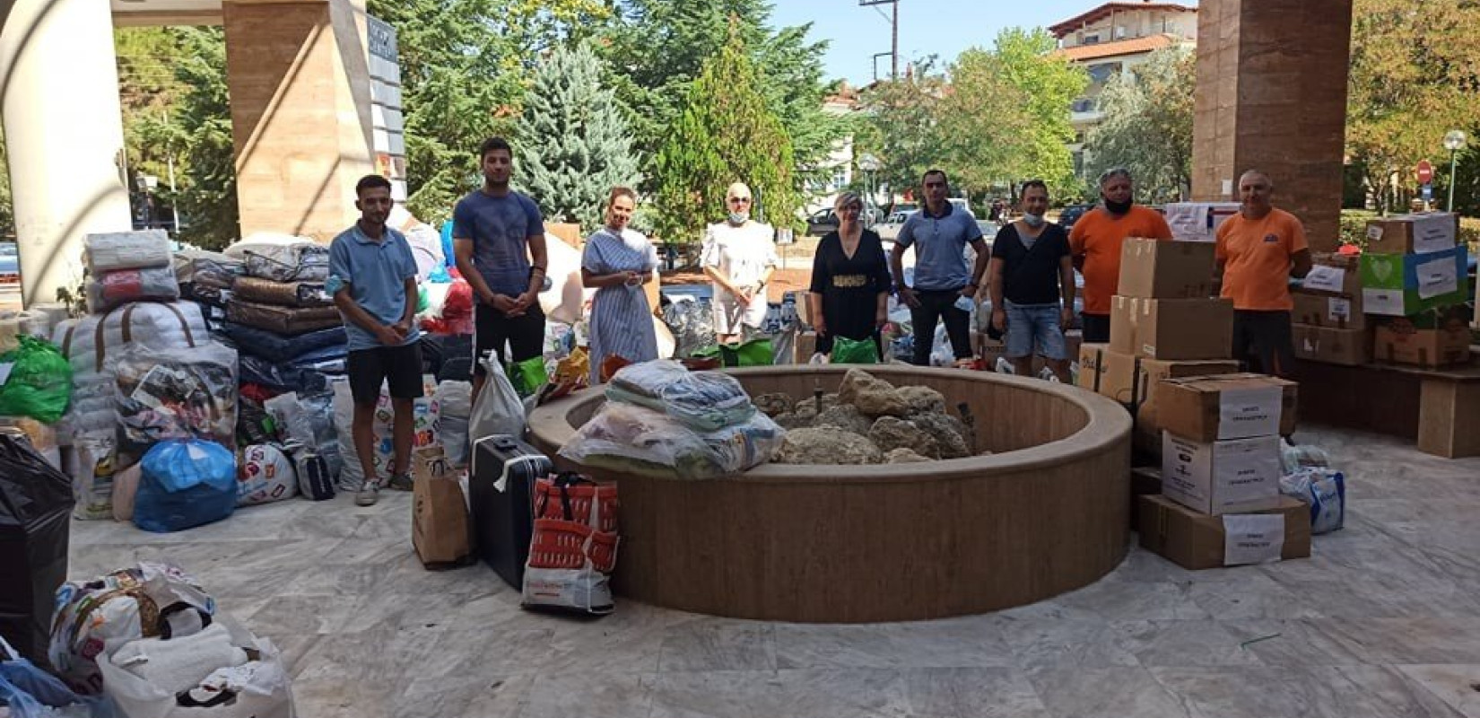 Ο δήμος Ωραιοκάστρου στέλνει ανθρωπιστική βοήθεια στους  πυρόπληκτους της Εύβοιας