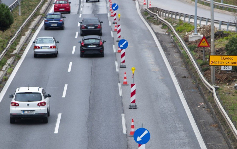 Θεσσαλονίκη: Εργασίες τοποθέτησης πινακίδων στη Δυτική Περιφερειακή Οδό - Πού θα υπάρξουν κυκλοφοριακές ρυθμίσεις
