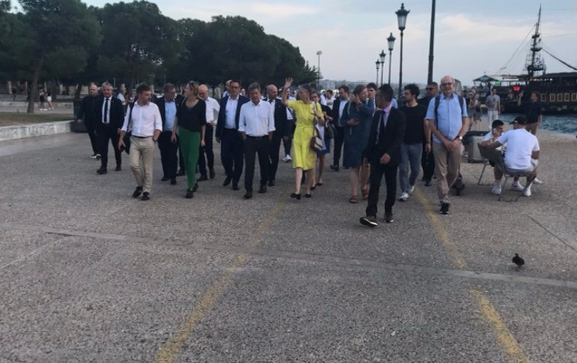 Η βόλτα του Γερμανού αντικαγκελάριου