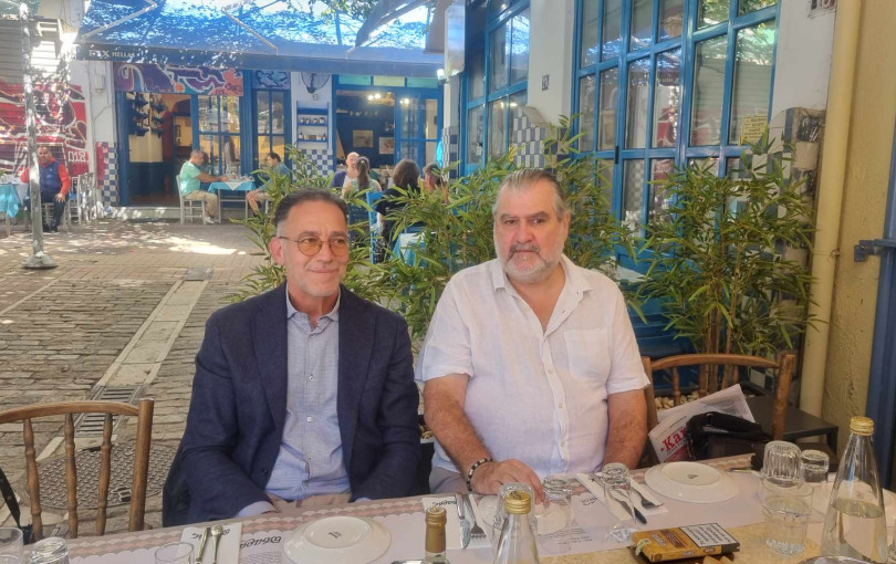 Η τσιπουροκατάνυξη... αλλιώς, από τον Λευτέρη Γεωργιάδη και το Θεόδωρο Πανταλέων