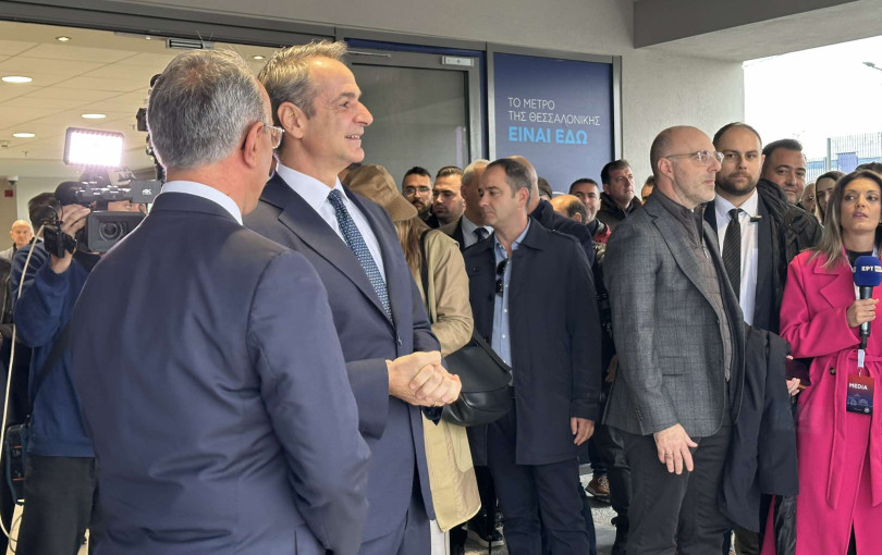 Ο Κυριάκος θυμήθηκε τα εγκαίνια του Μετρό Θεσσαλονίκης