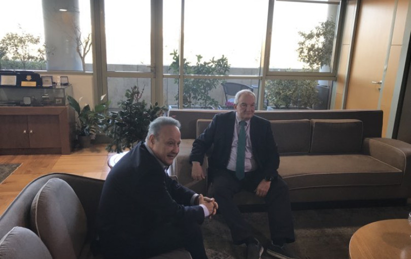 Θεσσαλονίκη: Τετ - α - τετ Αγγελούδη με Καραμανλή στο δημαρχείο