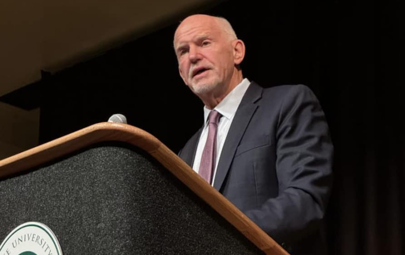 Στα Πανεπιστήμια των ΗΠΑ ο Γ. Παπανδρέου