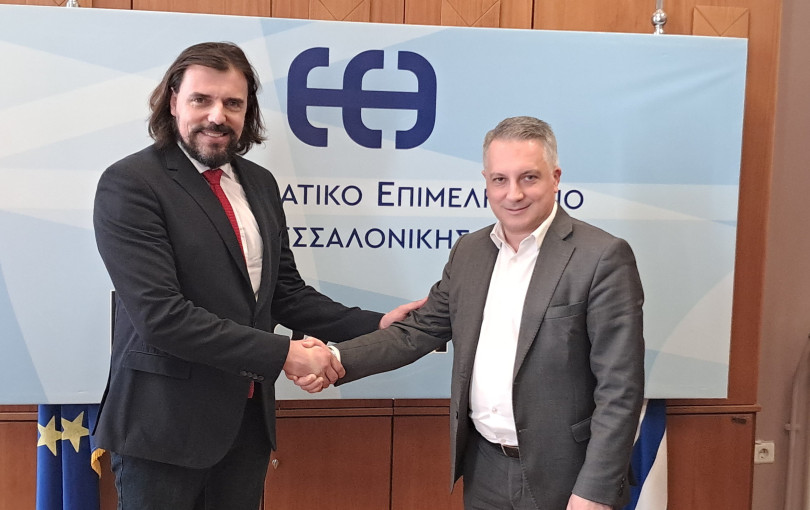 Επίσκεψη Πέτρου Παππά στο Επαγγελματικό Επιμελητήριο Θεσσαλονίκης