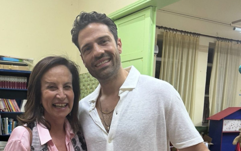 Η συνάντηση της Άννας Διαμαντοπούλου με τον Κωνσταντίνο Αργυρό