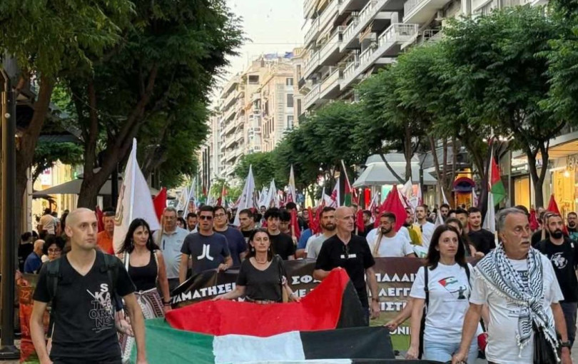 Κινητοποίηση στη Θεσσαλονίκη ενάντια στην επίσκεψη του εβραϊκού οργανισμού JNF Canada - Διαμαρτυρία στην Καμάρα για την Παλαιστίνη Κινητοποίηση στη Θεσσαλονίκη ενάντια στην επίσκεψη του εβραϊκού οργανισμού JNF Canada - Διαμαρτυρία στην Καμάρα για την Παλαιστίνη