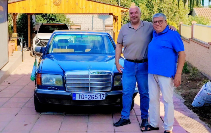 Στον Έβρο η Mercedes-Benz του Ανδρέα Παπανδρέου