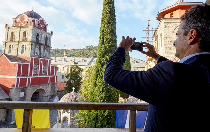 Κυριάκος Μητσοτάκης: Μια επίσκεψη στο Άγιο Όρος που πέρασε από 40 κύματα. Γράφει ο Μποξέρ* Κυριάκος Μητσοτάκης: Μια επίσκεψη στο Άγιο Όρος που πέρασε από 40 κύματα. Γράφει ο Μποξέρ*