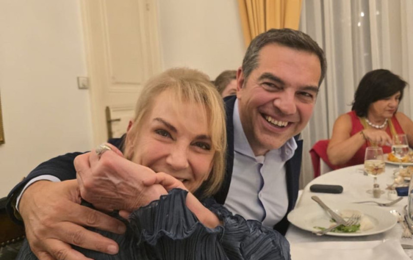 Όταν η Πιπιλή συνάντησε τον Τσίπρα