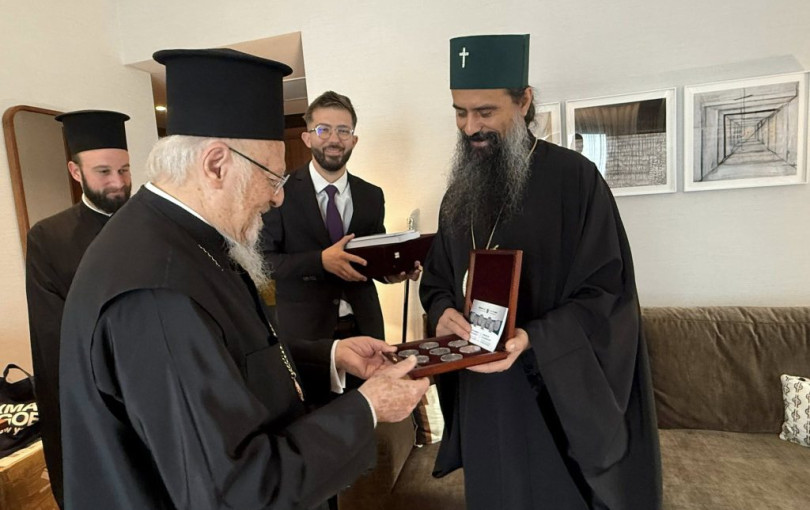 Συνάντηση του Οικουμενικού Πατριάρχη με τον Πατριάρχη Βουλγαρίας Δανιήλ