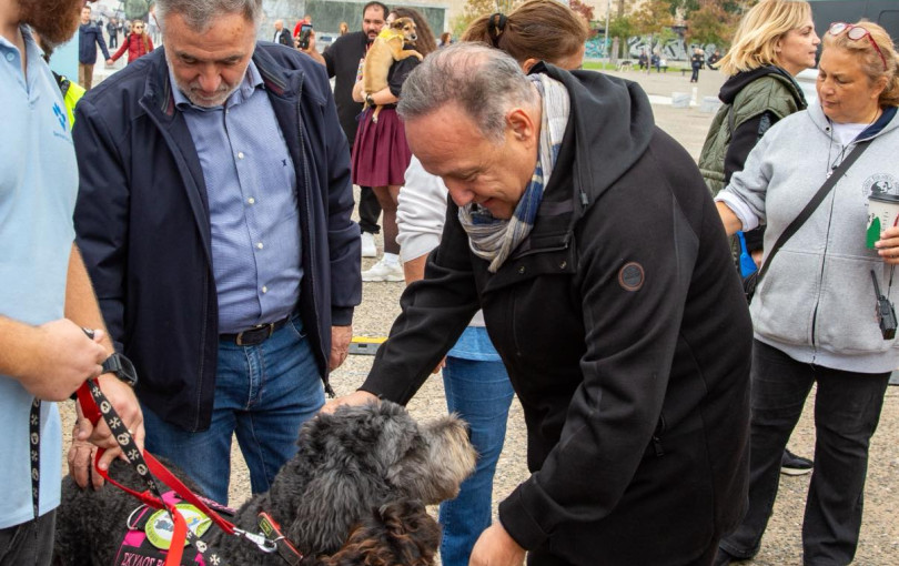 Αγγελούδης: "Η Θεσσαλονίκη αγαπά τα ζώα και το δείχνει στην πράξη"