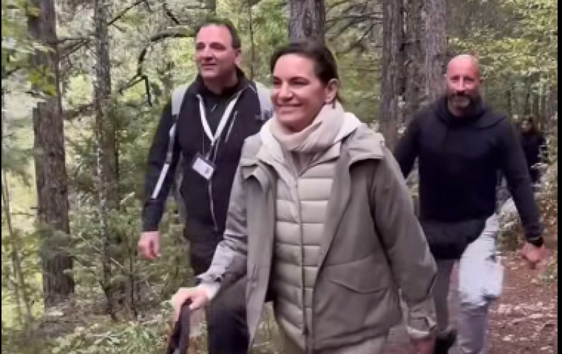 H βόλτα της Κεφαλογιάννη στον Όλυμπο