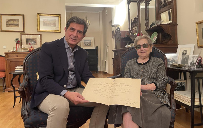 Η συνάντηση Γκιουλέκα με την εγγονή του Παύλου Μελά