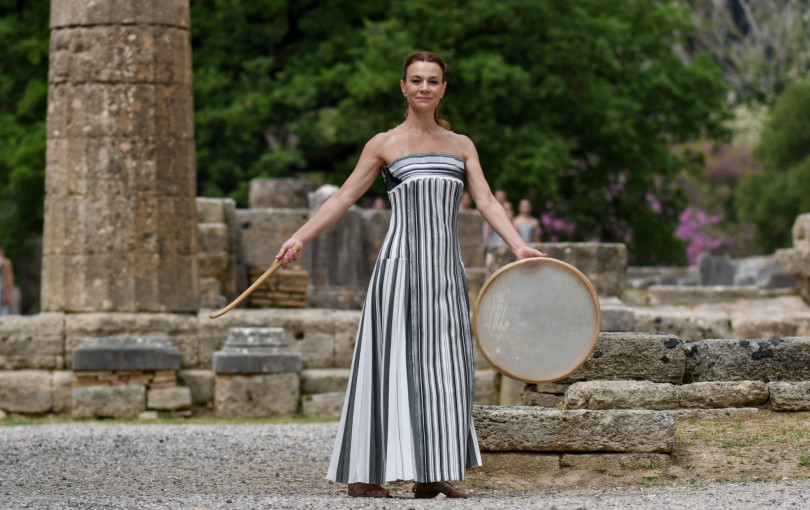 Άρτεμις Ιγνατίου: «Η Ολυμπιακή Φλόγα συμβολίζει πάνω απ' όλα την Ελλάδα» (βίντεο)