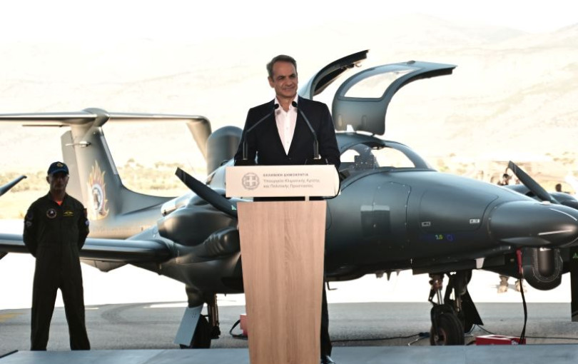 Μητσοτάκης: Η μεγαλύτερη επένδυση στην ασφάλεια η παραλαβή των 3 αεροσκαφών DA62 MPP για την Πυροσβεστική (βίντεο)