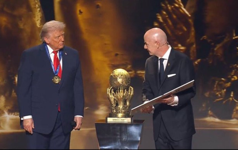 Η FIFA απένειμε στον Τραμπ βραβείο Ειρήνης - «Mία από τις μεγαλύτερες τιμές της ζωής μου» (βίντεο)