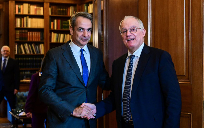 Κ. Μητσοτάκης στη συνάντηση με τον Κ. Τασούλα: «Τα μέτρα στήριξης των αγροτών κινούνται στην σωστή κατεύθυνση»