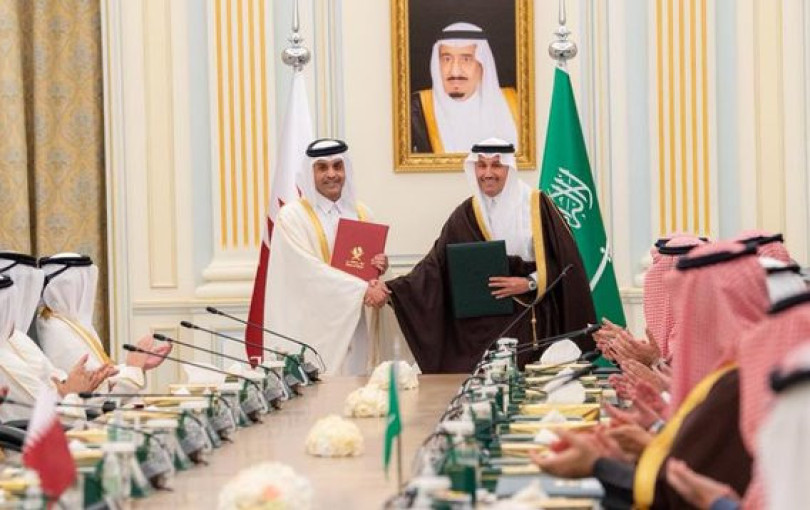 Υπογράφηκε συμφωνία για την κατασκευή σιδηροδρομικής γραμμής που θα συνδέει το Κατάρ με το Ριάντ