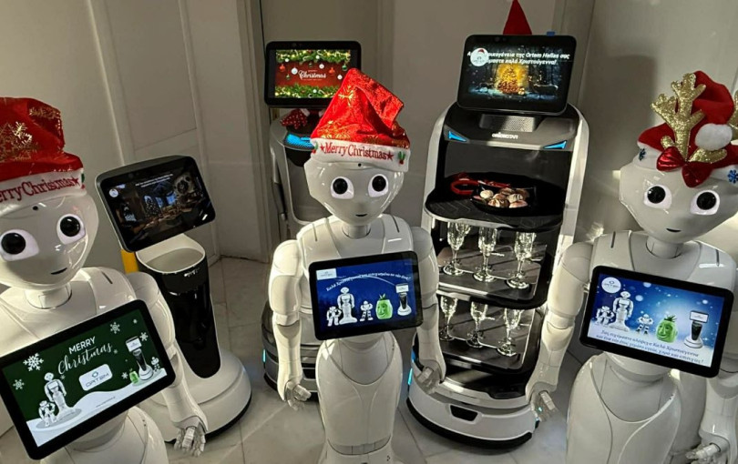 Θεσσαλονίκη: Ρομπότ λένε τα... κάλαντα και εύχονται καλές γιορτές - Η δράση της ORTEM HELLAS (βίντεο)