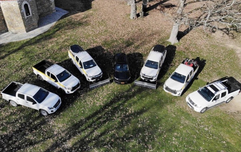 Δήμος Αριστοτέλη: Οκτώ νέα οχήματα για την Πολιτική Προστασία