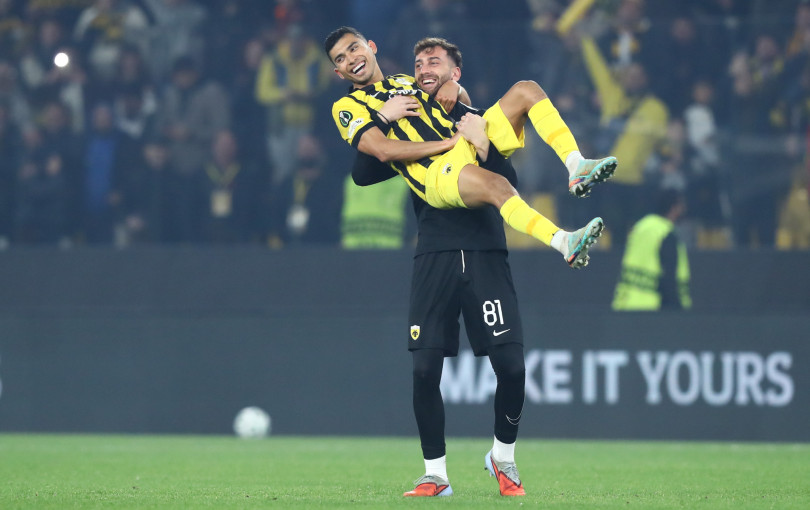 Conference League: Ιστορική πρόκριση της ΑΕΚ με δύο γκολ μετά το 90'+8'