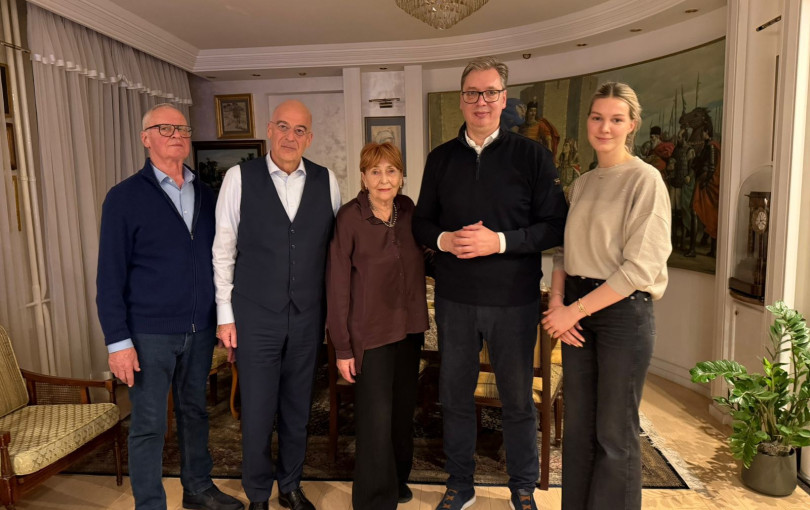 Ο Ν. Δένδιας καλεσμένος στο πατρικό του Ν. Βούτσιτς