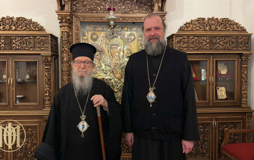 Στη Θεσσαλονίκη ο Αρχιεπίσκοπος πρώην Αμερικής Δημήτριος - Συναντήθηκε με τον Μητροπολίτη Φιλόθεο