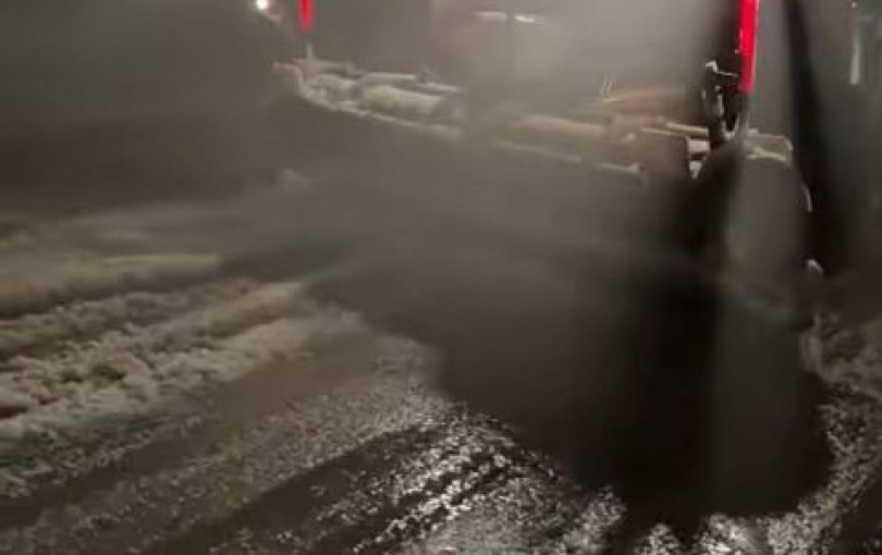 Κιλκίς: Τα χιόνια έβγαλαν τα εκχιονιστικά στους δρόμους