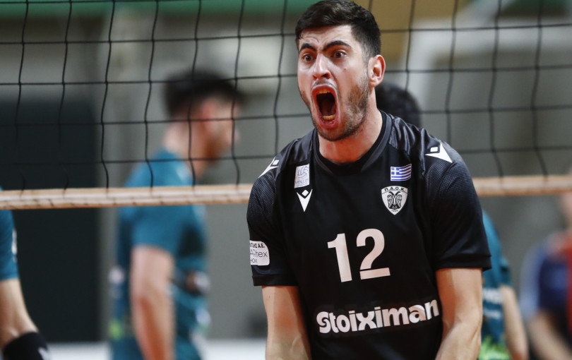 Βόλεϊ: Μεγάλο διπλό του ΠΑΟΚ επί του Μίλωνα (βίντεο)