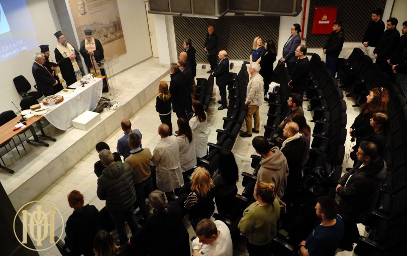 Ο Μητροπολίτης Φιλόθεος στην Οδοντιατρική του ΑΠΘ