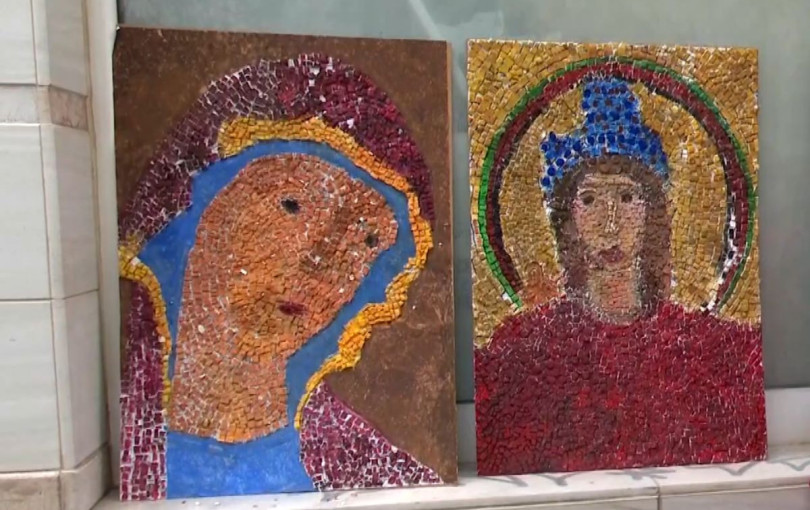 Θεσσαλονίκη: Μαθητές του 17ου δημοτικού σχολείου στον Εύοσμο έφτιαξαν ψηφιδωτά (βίντεο)