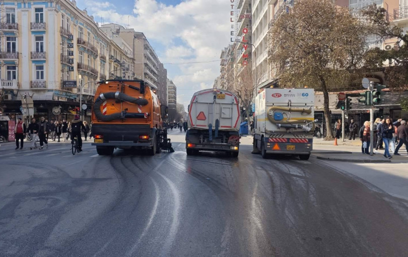 Τα συγχαρητήρια του αντιδημάρχου που η πόλη καθάρισε σε χρόνο ρεκόρ
