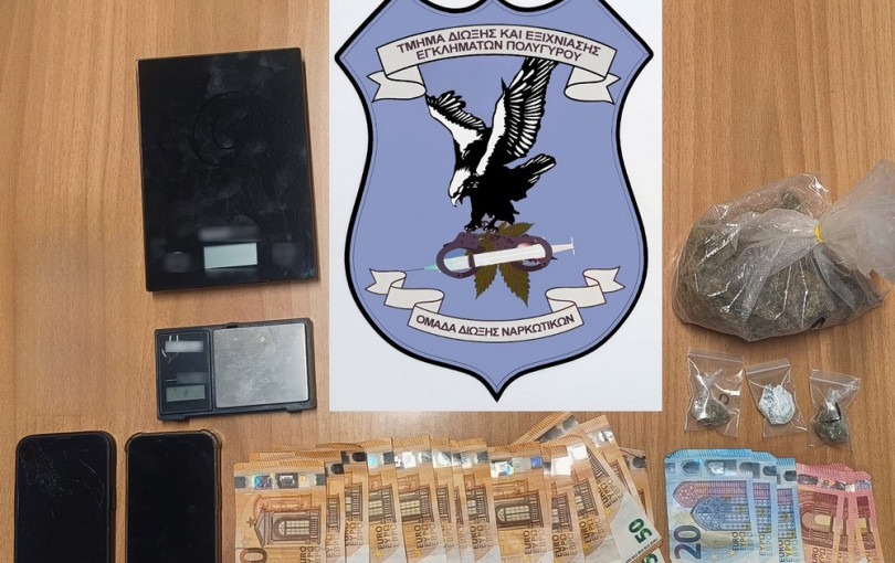 Χαλκιδική: Συλλήψεις για ναρκωτικά σε ΙΧ και εντοπισμός μεγαλύτερης ποσότητας σε σπίτι