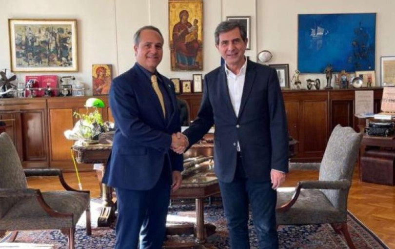 Συνάντηση Κ. Γκιουλέκα με τον Πρόξενο των ΗΠΑ: Στο επίκεντρο η ανάπτυξη της Βόρειας Ελλάδας και η βαλκανική εξωστρέφεια