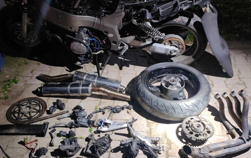 Κιλκίς: Έκλεψαν και αποσυναρμολόγησαν μοτοσυκλέτα