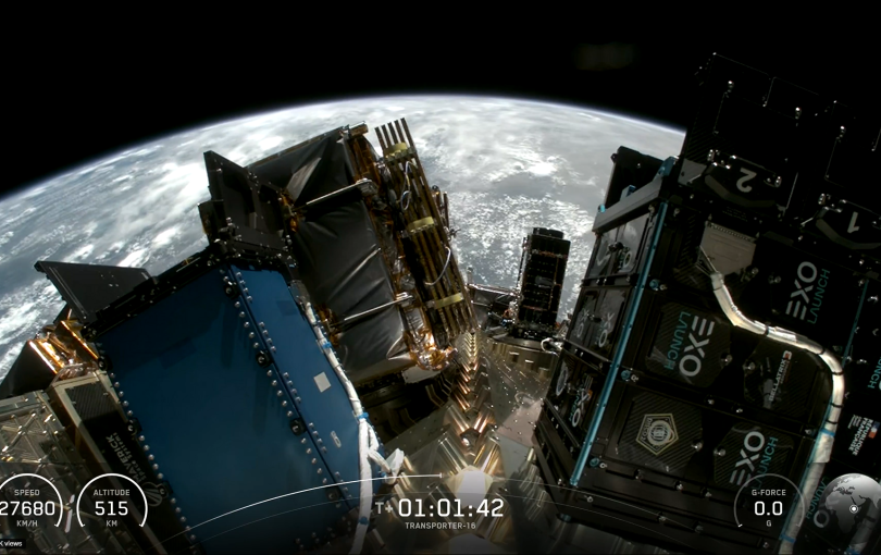 Εκτοξεύθηκαν πέντε ακόμα ελληνικοί μικροδορυφόροι της SpaceX - Δείτε φωτογραφίες