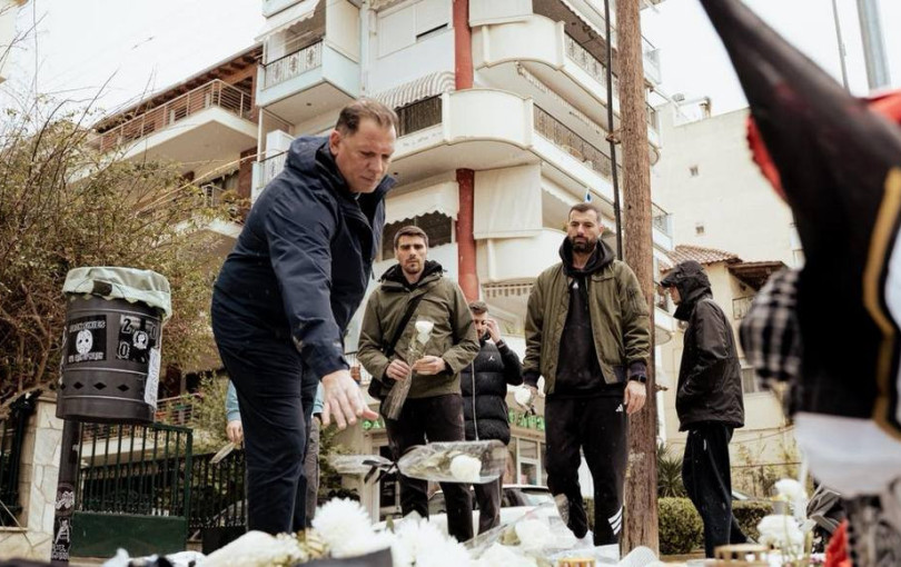Η ΚΑΕ ΠΑΟΚ βρέθηκε στο σημείο δολοφονίας του Κλεομένη