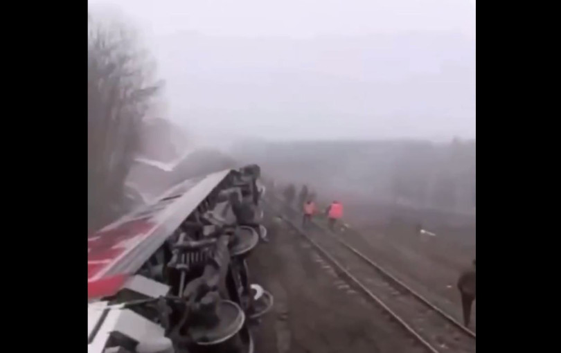 Ρωσία: Εκτροχιάστηκε τρένο στην Ουλιάνοφσκ - Τουλάχιστον 22 τραυματίες (βίντεο)